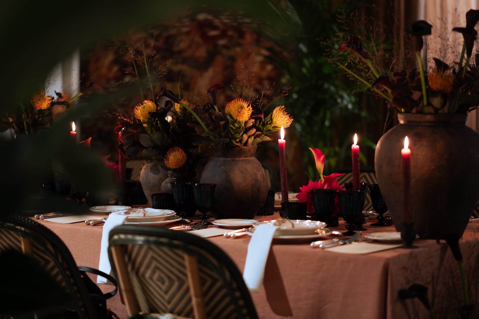 Dîner assis